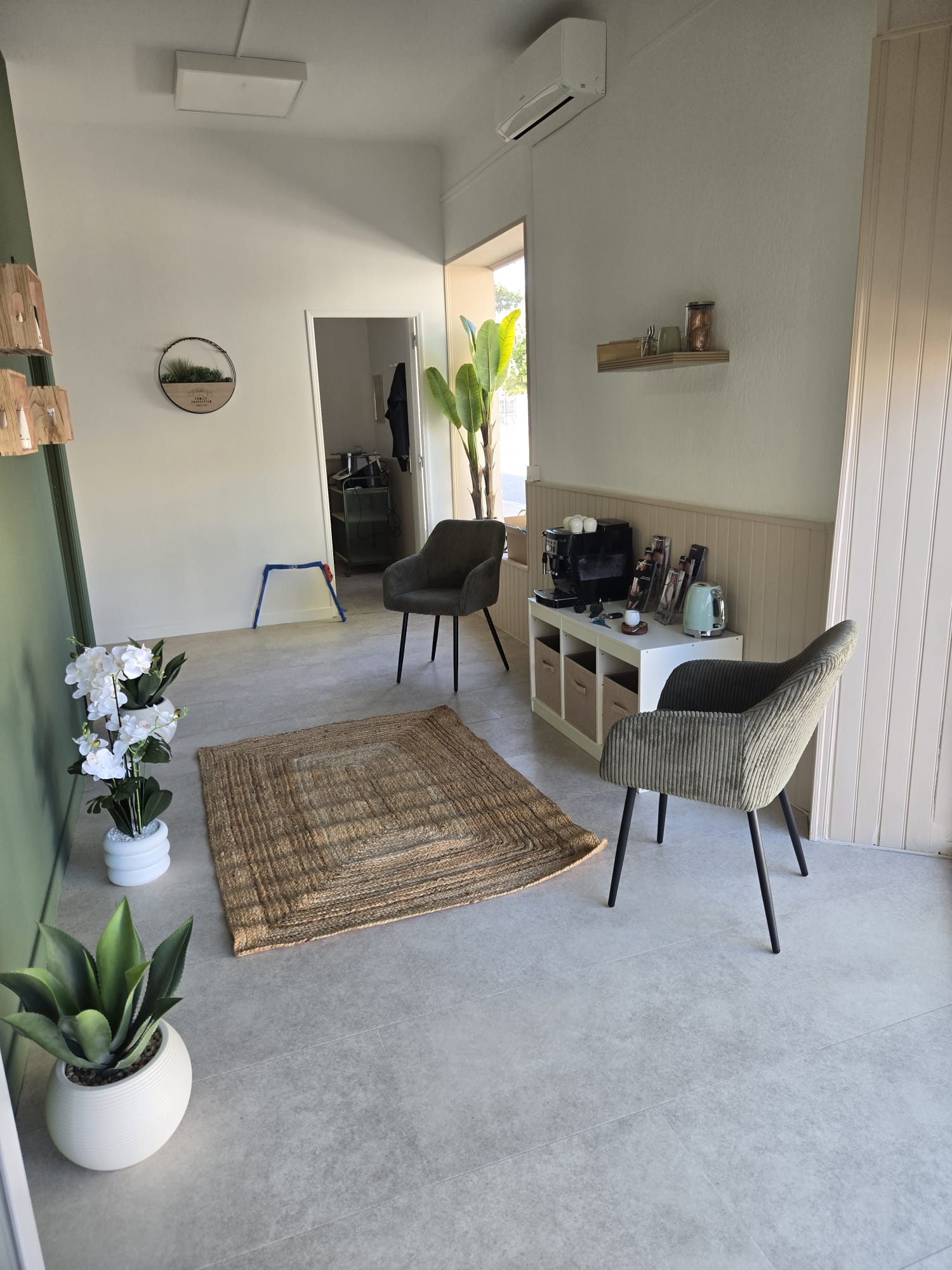 Espace d'accueil du centre Valoé à Rognonas