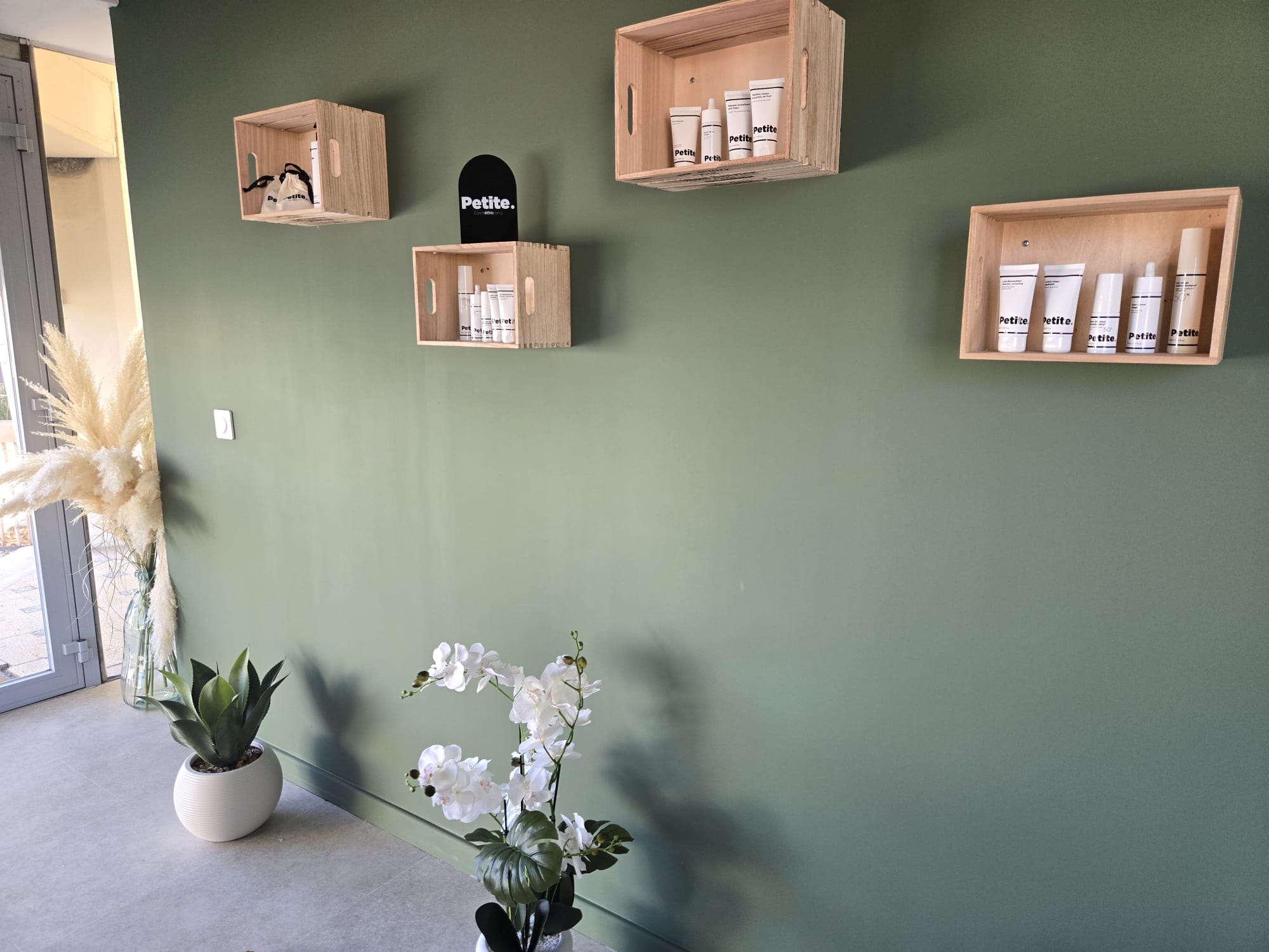 Espace produits du centre Valoé à Rognonas